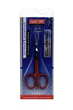 Ножницы Silver Star д/кутикулы НСС 4 RED CLASSIC