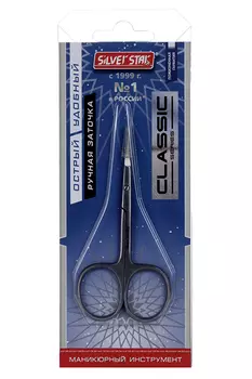 Ножницы Silver Star д/кутикулы тонкие укороченные лезвия НСС 7 matt CLASSIC