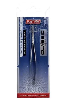 Ножницы Silver Star д/кутикулы твизеры удлиненные лезвия АТ 907 L CLASSIC