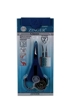 Ножницы ZINGER д/кутикулы тонкие заточ (10903)