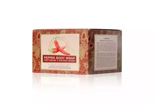 Обертывание Compliment активный сжигатель жира с красным перцем, 475 мл