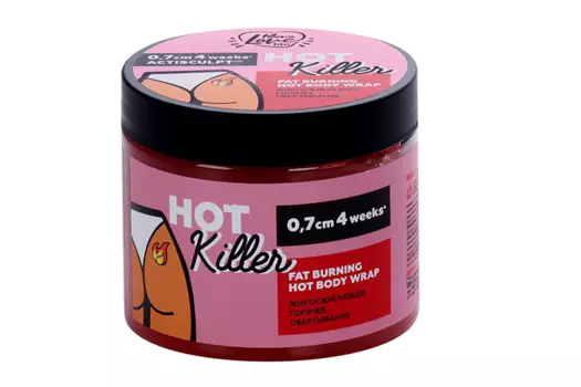 Обертывание MonoLove bio Hot Killer жиросжигающее горячее обертывание, 380 мл