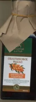 Облепиховое масло Золотой Алтай, 100 мл