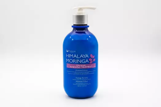 Обновлющий кондиционер для волос POGONIA с маслом моринги и гималайской солью, 500 мл