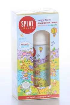 Очищающая пенка SPLAT junior д/рта с кальцием и молочными ферментами, 50 мл