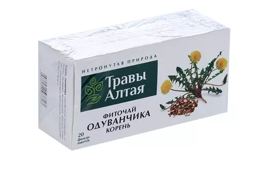 Одуванчика корень серии Алтай, 1,5 г, 20 шт