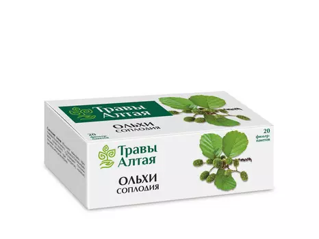 Ольхи соплодия серии Алтай, 1,5 г, 20 шт