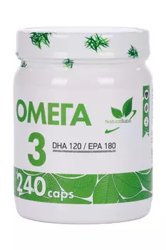 Омега 3 30% Naturalsupp, 240 шт, капсулы