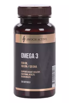 Оmega-3 35% AWOCH ACTIVE, 700 мг, 120 шт, капсулы