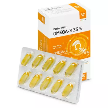 Омега-3 35% Витаниум, 30 шт, капсулы