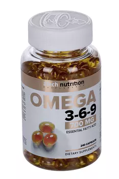 Омега 3-6-9 aTech Nutrition, 700 мг, 240 шт, капсулы