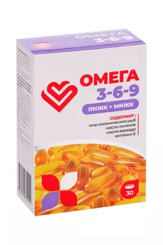 Омега 3-6-9 Консумед, 1 400 мг, 30 шт, капсулы