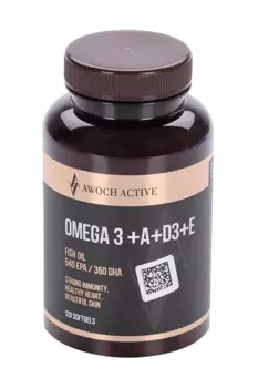 Омега 3+A+Д3+E AWOCHACTIVE, 120 шт, капсулы