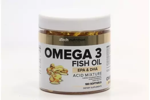 Омега 3 айТэч Нутришнл, 180 шт, капсулы