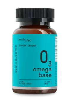 Омега 3 Base LeafToGo, 90 шт, капсулы