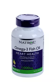 Омега 3 Фиш Оил Натрол 1000 мг, 90 шт, капсулы