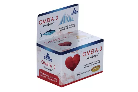 Омега 3 Миофарм, 30 шт, капсулы