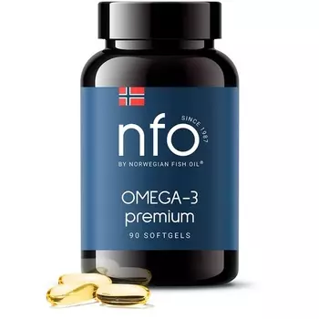 Омега-3 NFO Премиум, 90 шт, капсулы