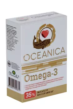 Омега-3 Океаника 35% 1400 мг, 30 шт, капсулы