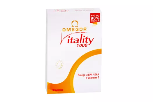 Омега 3 Омегор Виталити 1000 с витамином Е, 30 шт, капсулы