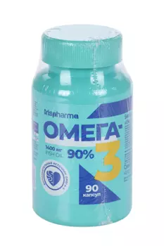 Омега 3 Ультра Irispharma, 1 400 мг, 90 шт, капсулы