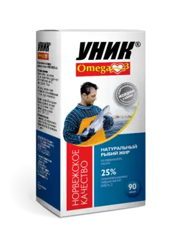 Омега-3 Уник, 90 шт, капсулы