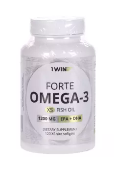Омега-3 XS Форте 1WIN, 120 шт, капсулы