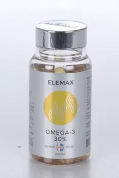 Омега-3 жирные кислоты, 790 мг, 90 шт, капсулы ELEMAX