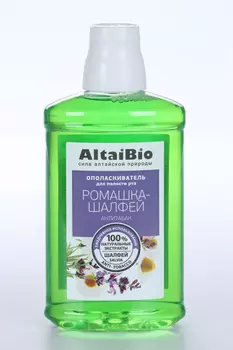 Ополаскиватель АлтайБио антитабак ромашка/шалфей, 400 мл