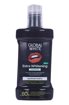 Ополаскиватель д/полости рта GLOBAL WHITE Extra Whitening, 300 мл