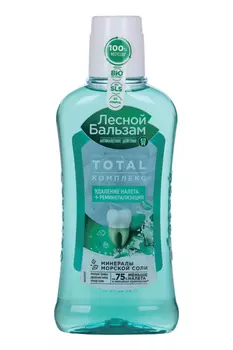 Ополаскиватель д/полости рта Лесной бальзам Тройной эффект двойная мята, 400 мл