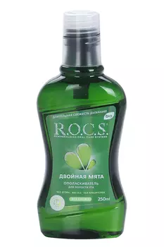 Ополаскиватель д/полости рта Рокс Двойная мята, 250 мл