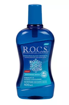 Ополаскиватель д/полости рта Рокс Максимальная свежесть, 400 мл