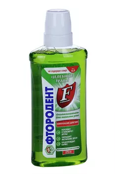 Ополаскиватель д/рта Фтородент Целебные травы, 275 мл