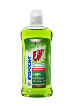 Ополаскиватель д/рта Фтородент Целебные травы, 475 мл