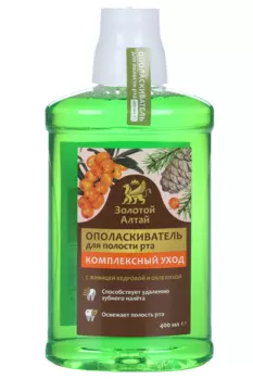 Ополаскиватель д/рта Золотой Алтай комплексный уход, 400 мл