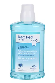 Ополаскиватель КЕО КЕО д/полости рта д/укрепления эмали, 400 мл