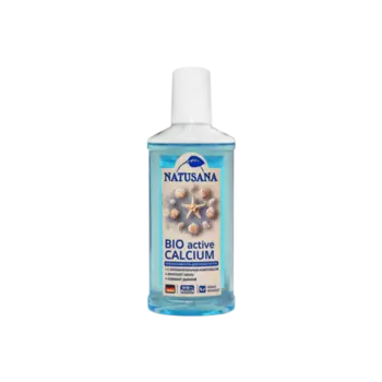 Ополаскиватель NATUSANA Bio active calcium д/полости рта, 250 мл