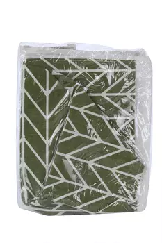 Органайзер с карманами подвесной Зигзаг 3 отделения, 18,859,5 см, цвет зеленый