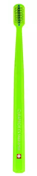 Ортодонтическая щетка Curaprox с "углублением", зеленая