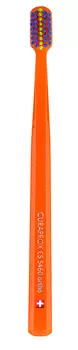 Ортодонтическая щетка с "углублением", оранжевая Curaprox