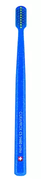 Ортодонтическая щетка с "углублением", синяя Curaprox