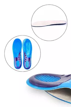 Ортопедические стельки INNORTO при пяточной шпоре, р 38-43, 1 пара