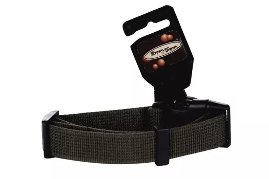 Ошейник 25 мм 35-50 см M д/собак Шурум-Бурум брезентовый темно-зеленый