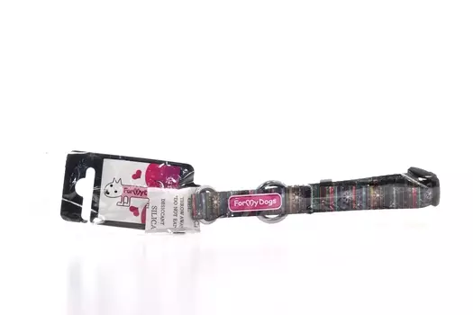 Ошейник ФоМайДогс снежинка черн