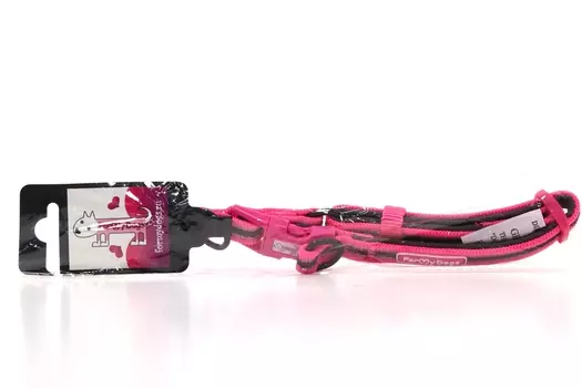 Ошейник ФоМайДогс светоотражающий фуксия