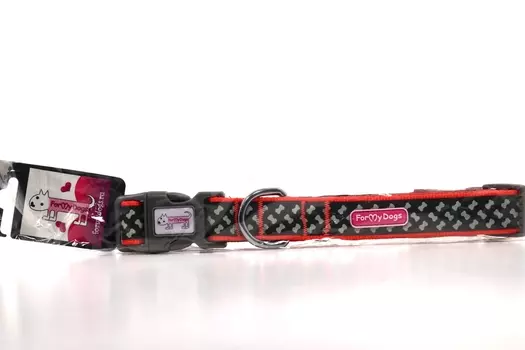 Ошейник ФоМайДогс светоотражающий оранж