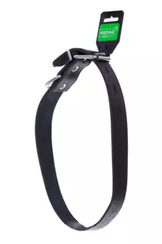 Ошейник кожаный с накаткой ширина 35 мм (ширина 35 мм, обхват шеи от 50 до 59)