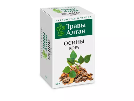 Осины кора серии Алтай, 50 г