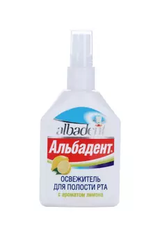 Освежитель АЛЬБАДЕНТ д/рта лимон 35 мл